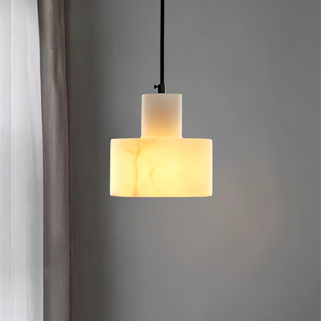 Cylora Alabaster Column Pendant Lamp - CasaraHouse