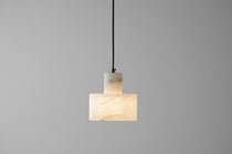 Cylora Alabaster Column Pendant Lamp - CasaraHouse