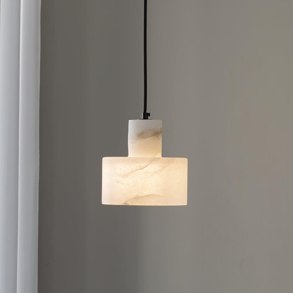 Cylora Alabaster Column Pendant Lamp - CasaraHouse