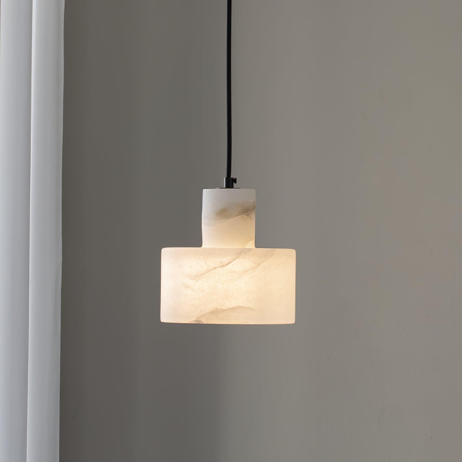 Cylora Alabaster Column Pendant Lamp - CasaraHouse