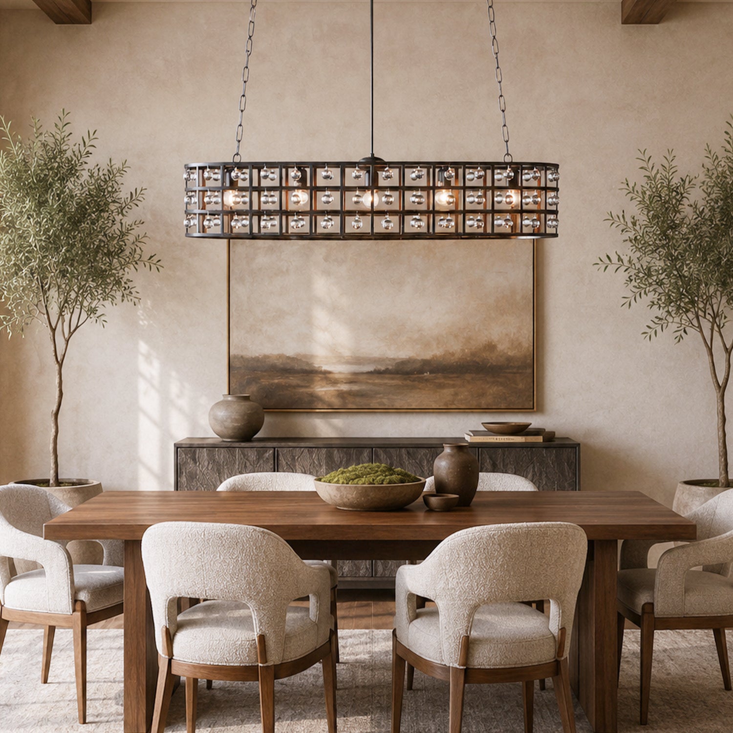 La Cage 5-Light Oval Chandelier