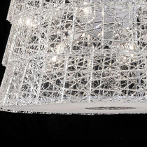 Auralite Classic Luxury Tuile De Cristal Frozen Crystal Chandelier