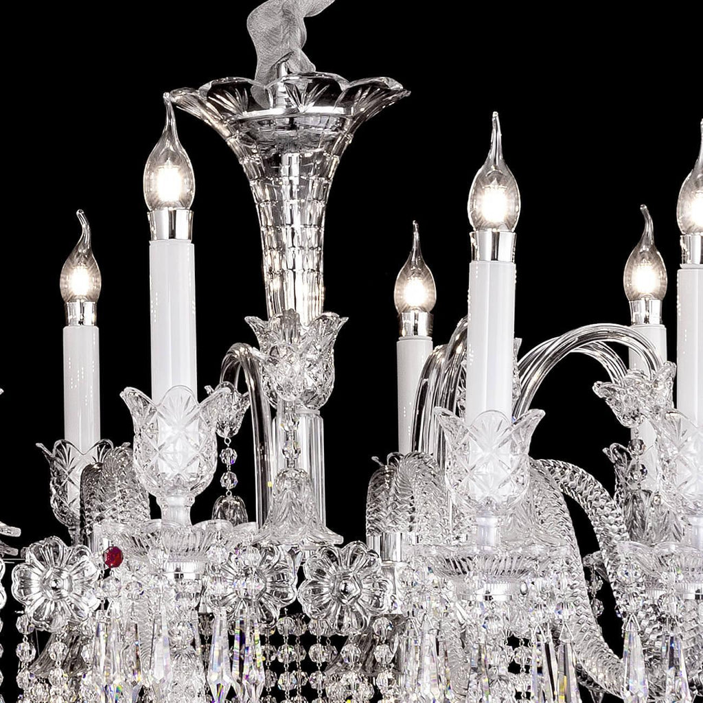Auralite Classic Luxury Bell Dining Crystal Chandelier