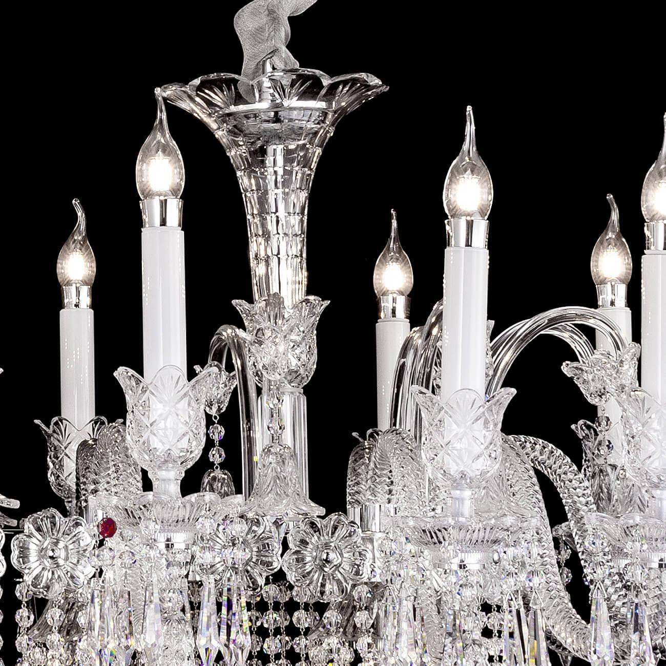 Auralite Classic Luxury Bell Dining Crystal Chandelier