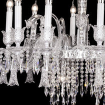 Auralite Classic Luxury Bell Dining Crystal Chandelier
