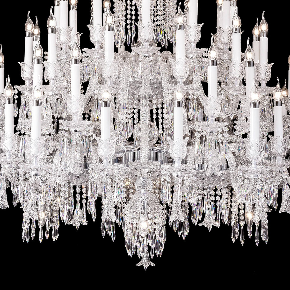 Auralite Huge Museum Crystal Chandelier