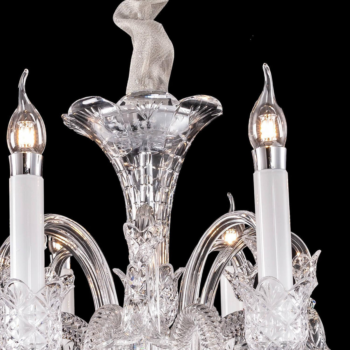 Auralite Museum Crystal Chandelier