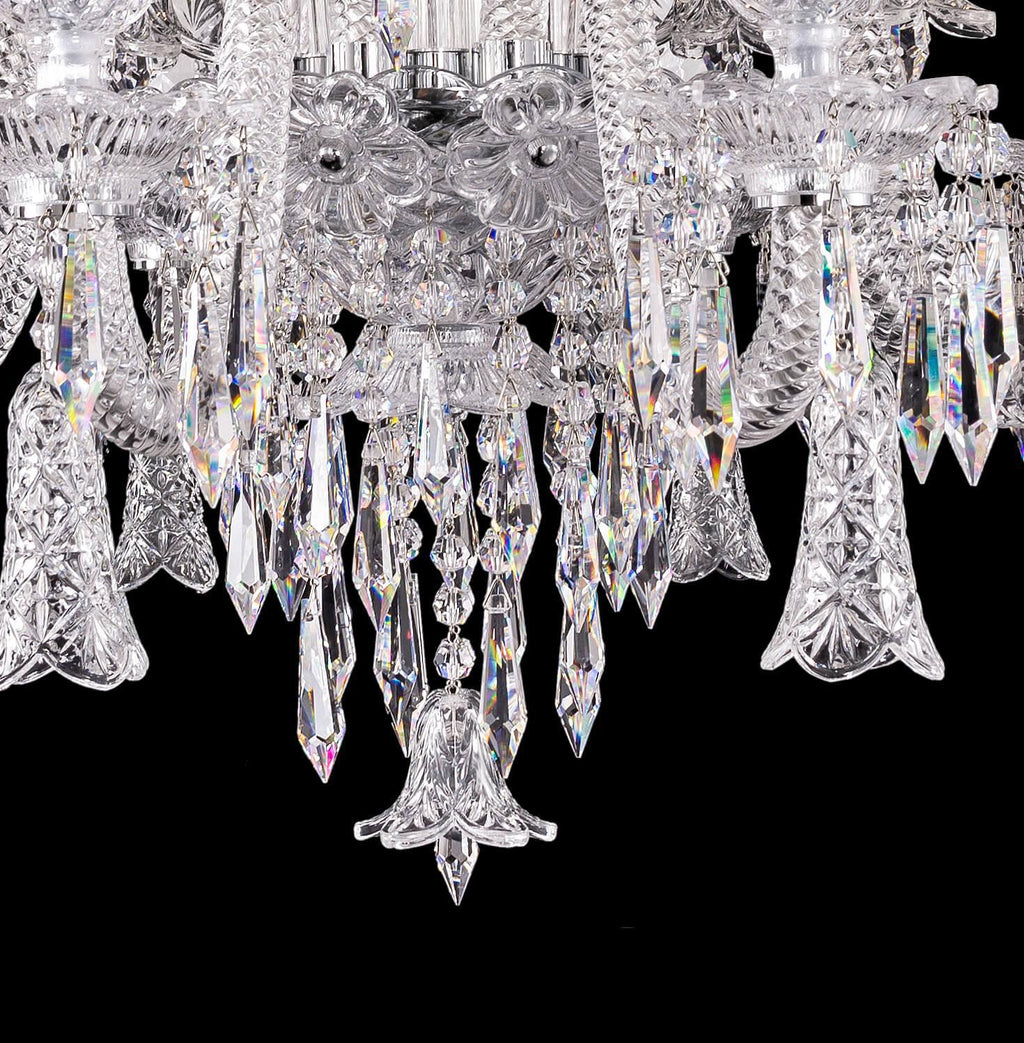 Auralite Museum Crystal Chandelier