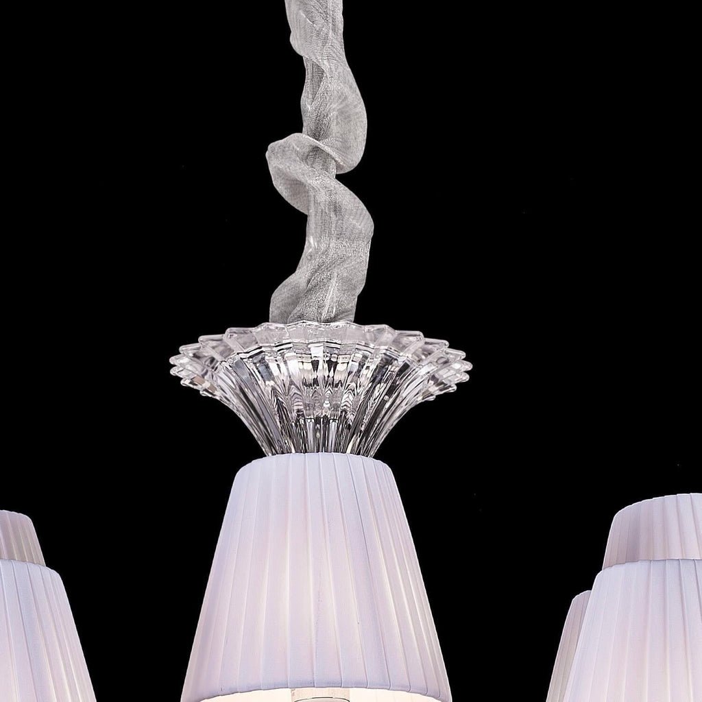 Auralite Classic Luxury Zenith Crystal Fabirc Chandelier