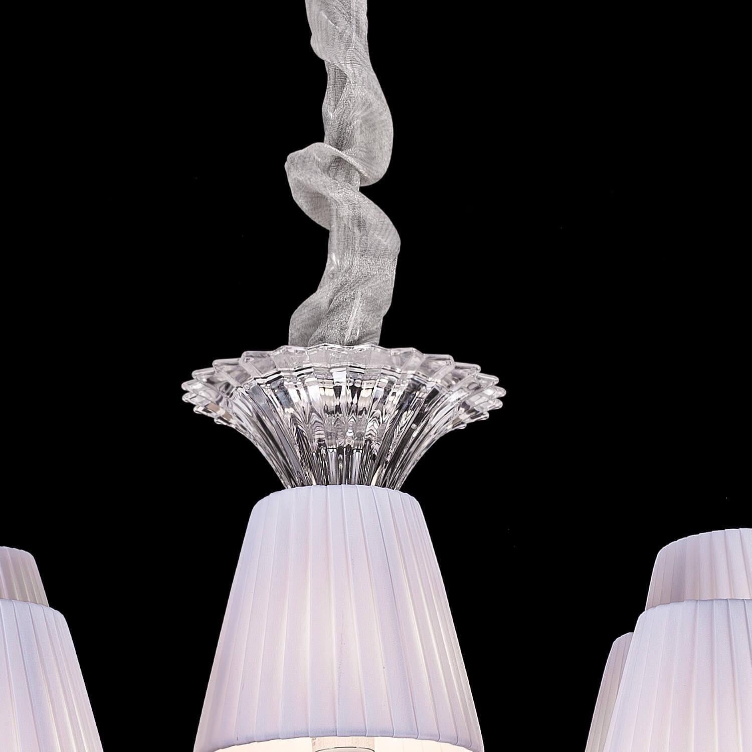 Auralite Classic Luxury Zenith Crystal Fabirc Chandelier
