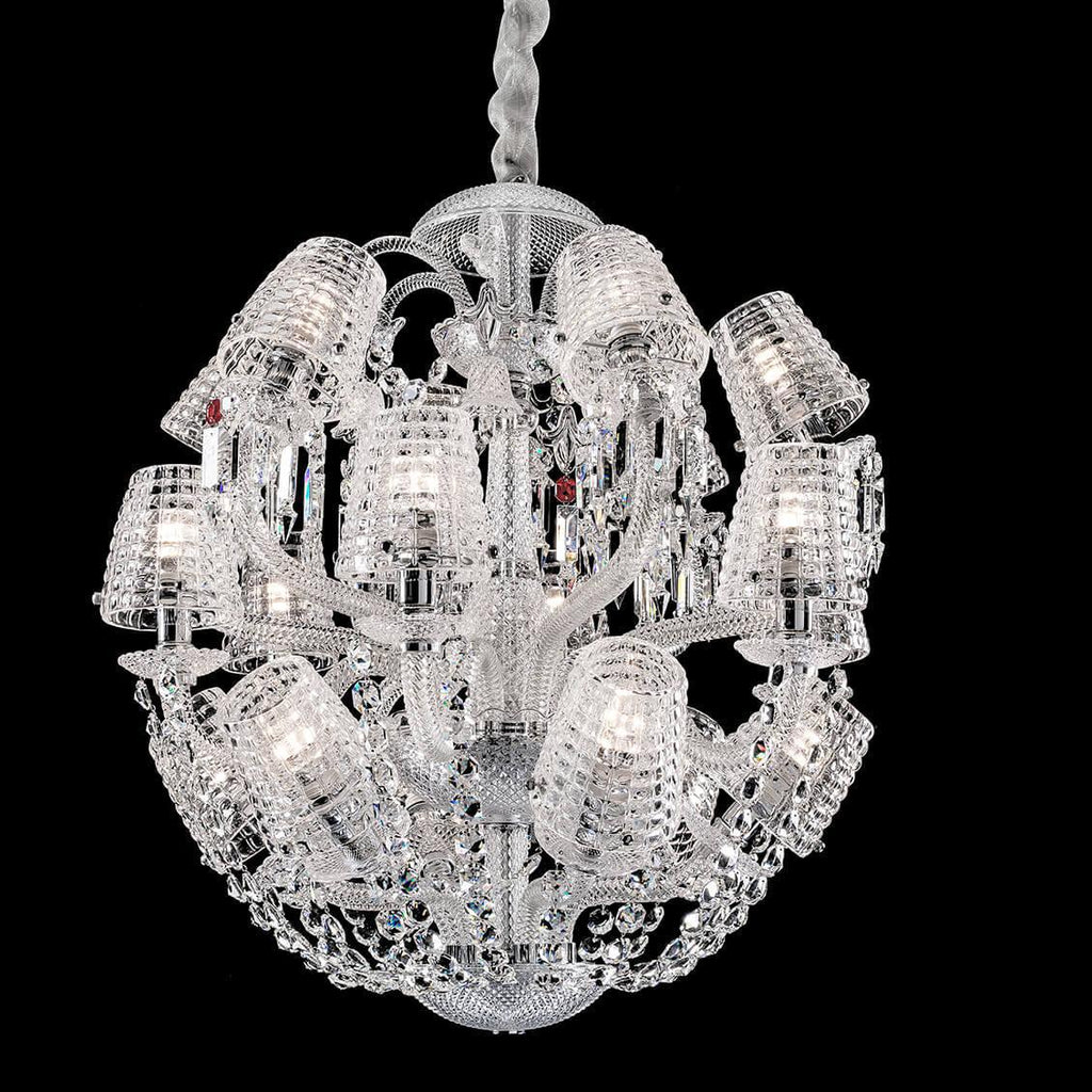 Auralite Le Roi Soleil Crystal Chandelier