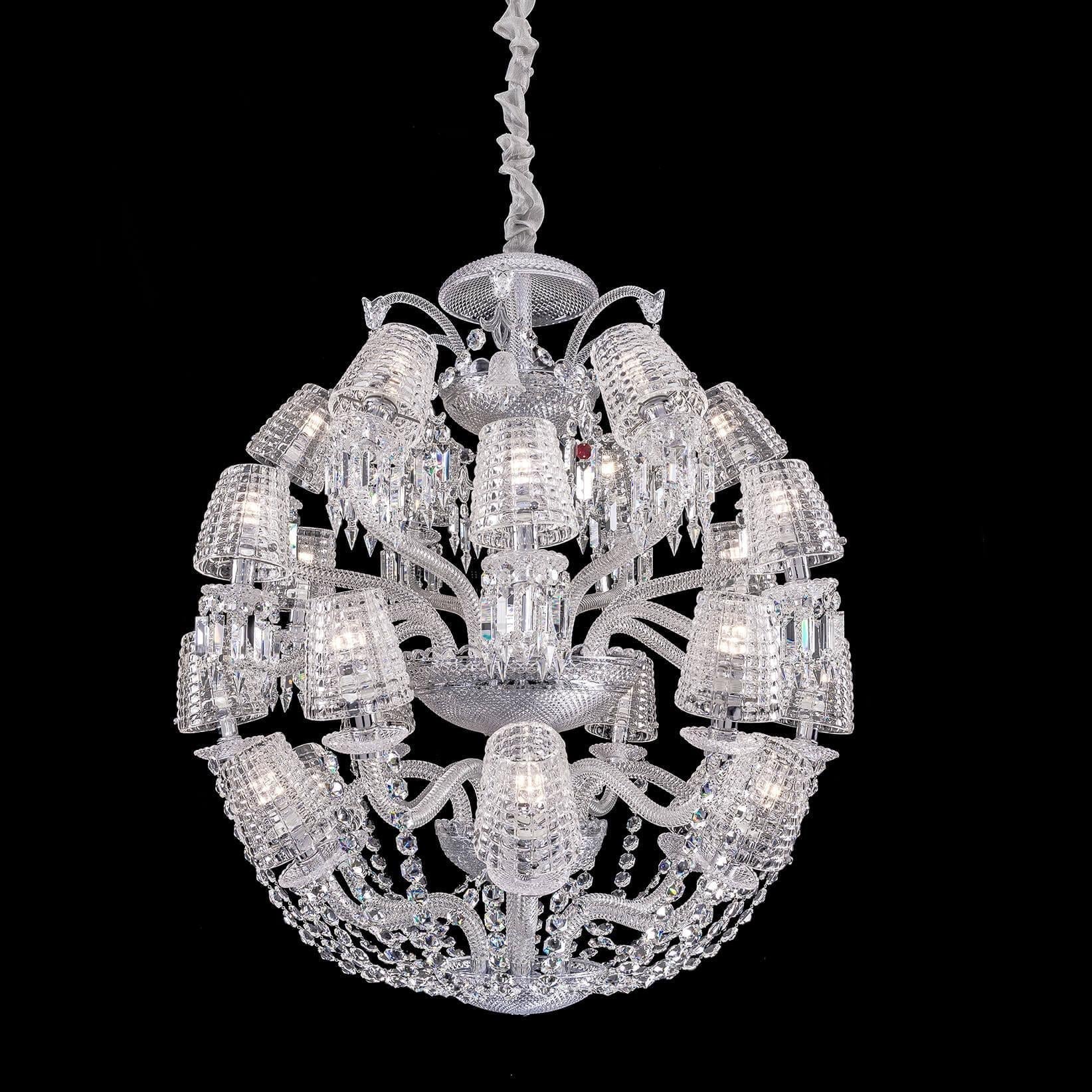 Auralite Le Roi Soleil Crystal Chandelier