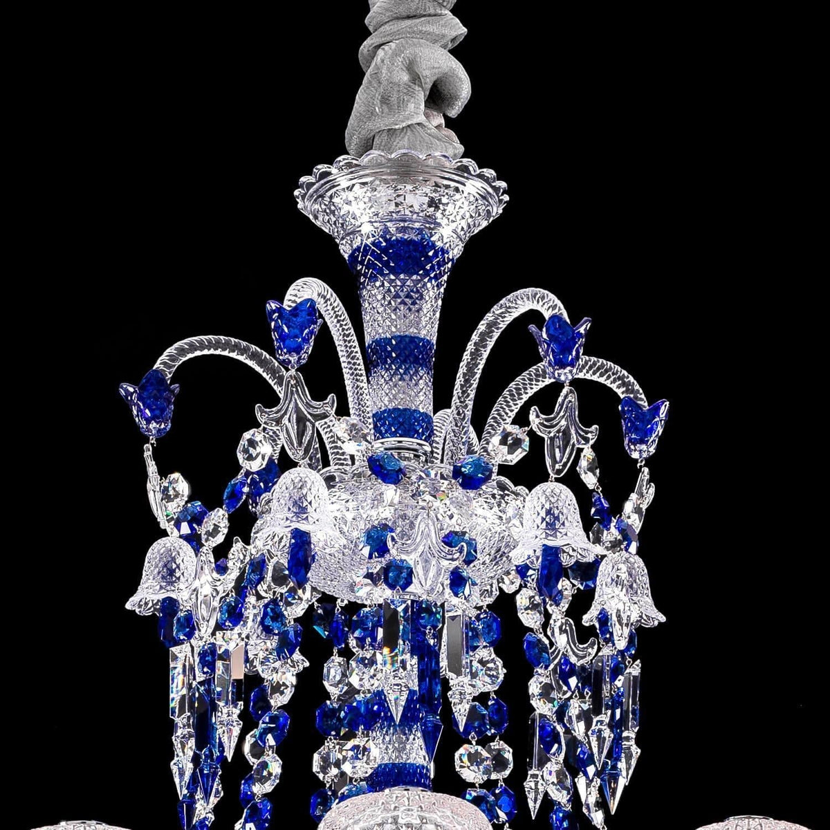 Bellarose Zenith Faunacrystopolis Blue Crystal Chandelier