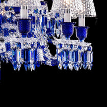 Bellarose Zenith Faunacrystopolis Blue Crystal Chandelier