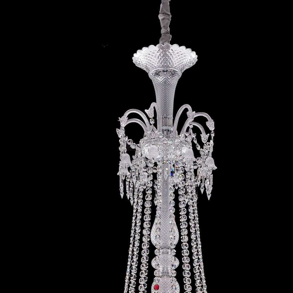 Auralite Large Entrance Crystal Chandelier