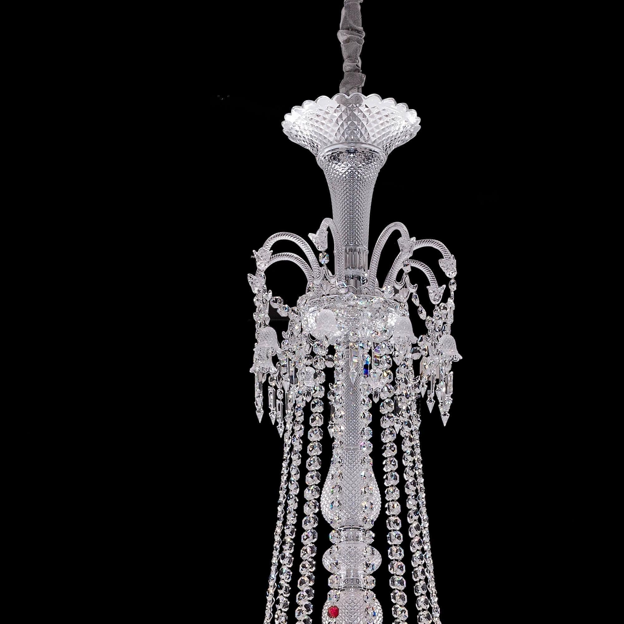 Auralite Large Entrance Crystal Chandelier
