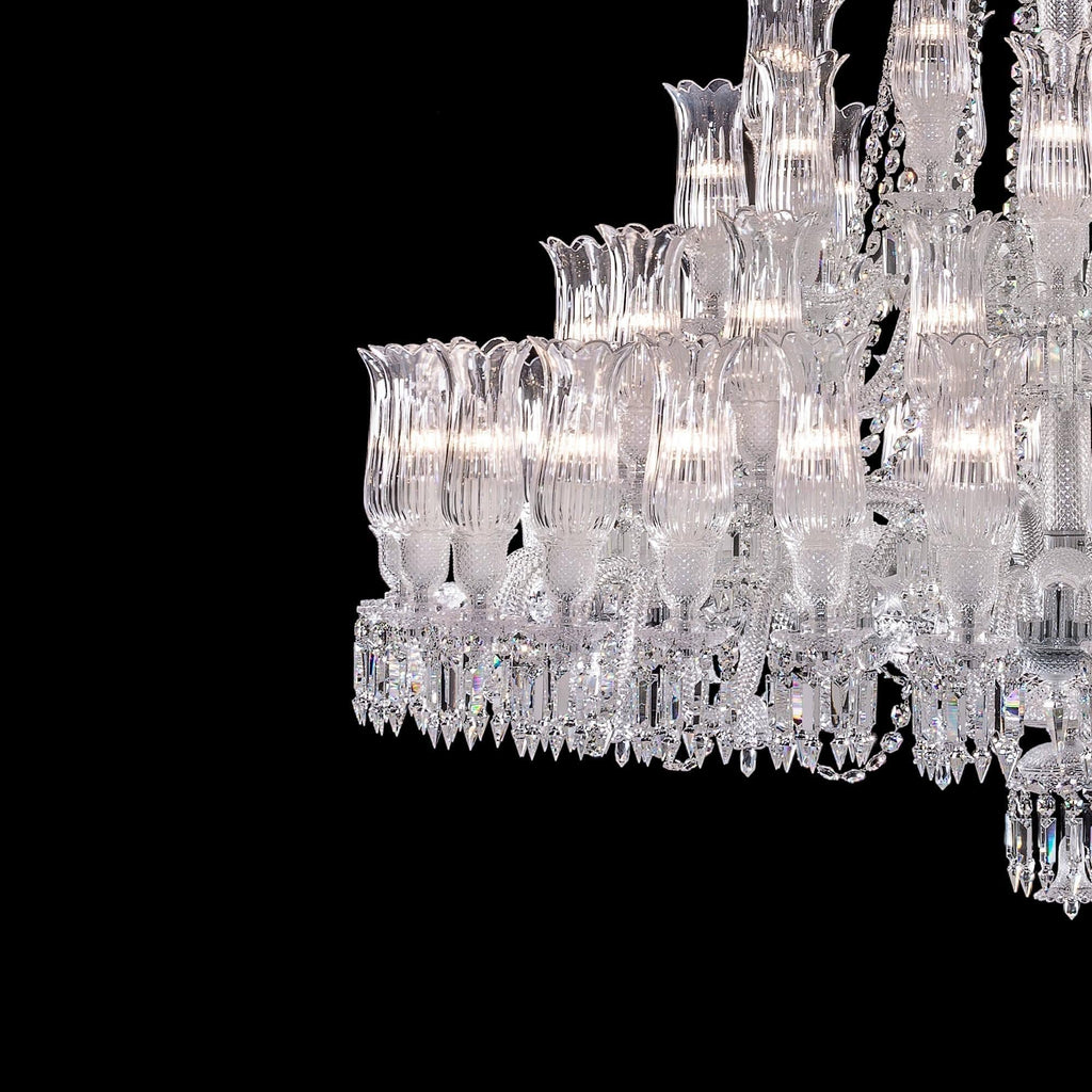 Auralite Large Entrance Crystal Chandelier
