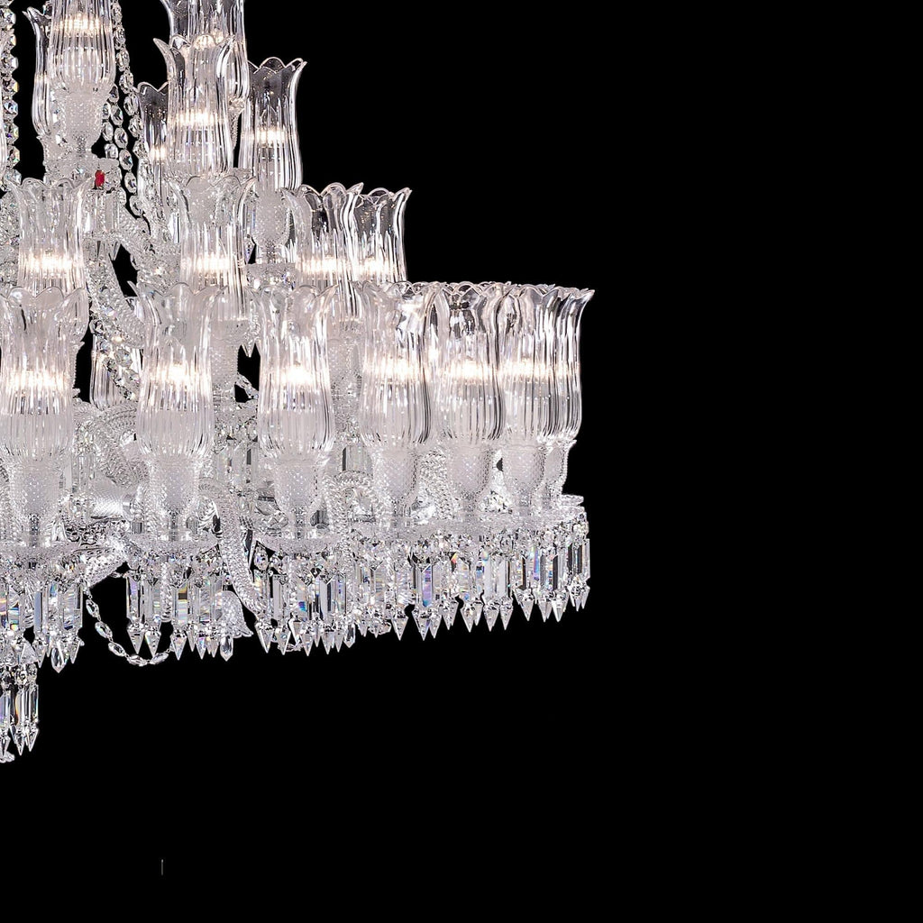Auralite Large Entrance Crystal Chandelier