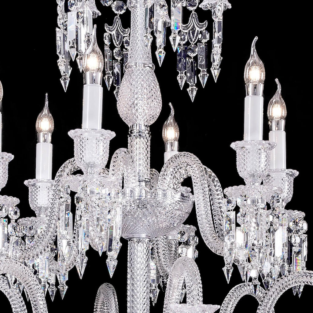 Auralite Classic Luxury Solstice Crystal Chandelier