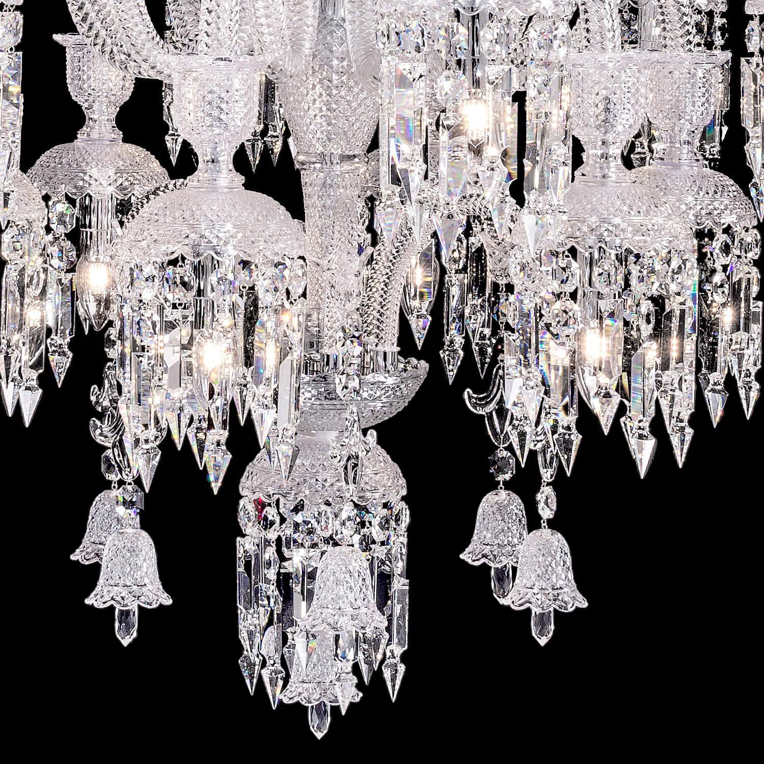 Auralite Classic Luxury Solstice Crystal Chandelier