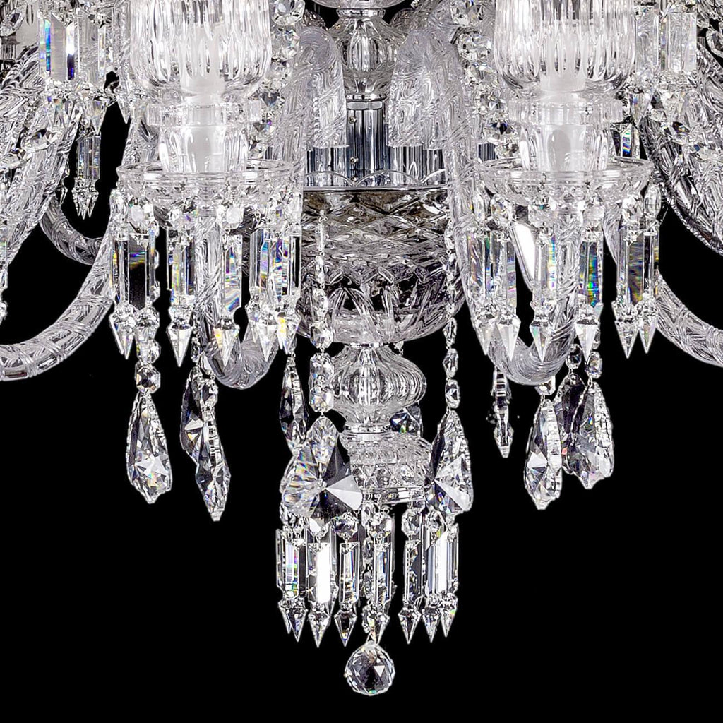 Auralite Crystal Cups Chandelier For Living Room