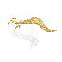 Airy Angled Glass Contemporary Chandelier - CasaraHouse
