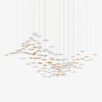 Tidal Art Glass Chandelier
