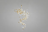 Fluid Layered Glass Ceiling Chandelier - CasaraHouse