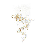 Fluid Layered Glass Ceiling Chandelier - CasaraHouse