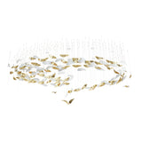 Fluid Layered Glass Ceiling Chandelier - CasaraHouse