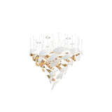 Fluid Layered Glass Ceiling Chandelier - CasaraHouse
