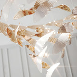 Fluid Layered Glass Ceiling Chandelier - CasaraHouse