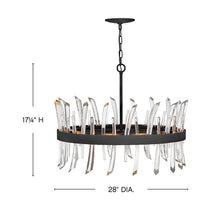 Revel 8 - Light Unique Wagon Wheel Chandelier with Crystal Accents