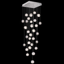 Vitrina Crystal Drop Orbs 30 Ball Large Chandelier