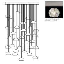 Vitrina Crystal Drop Orbs 30 Ball Large Chandelier