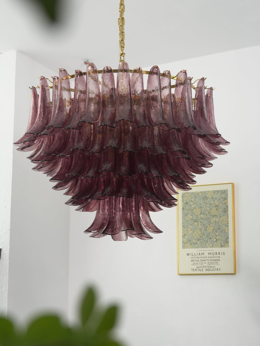 Designer Amethyst Bloom Chandelier - CasaraHouse