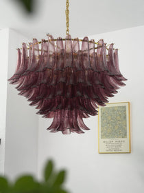Designer Amethyst Bloom Chandelier - CasaraHouse
