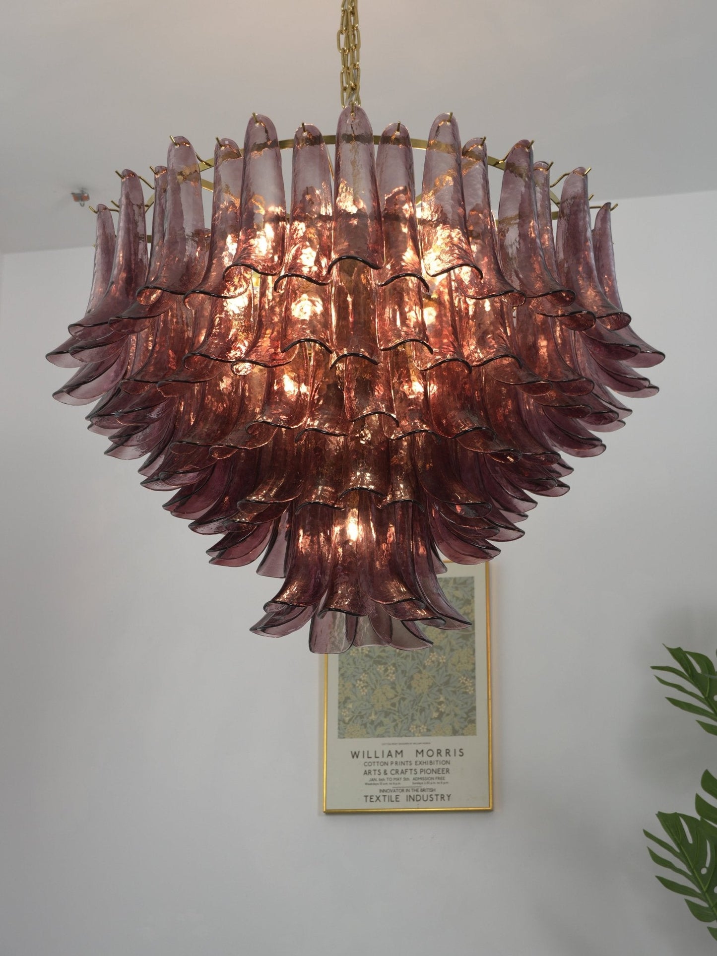 Designer Amethyst Bloom Chandelier - CasaraHouse