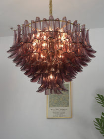 Designer Amethyst Bloom Chandelier - CasaraHouse