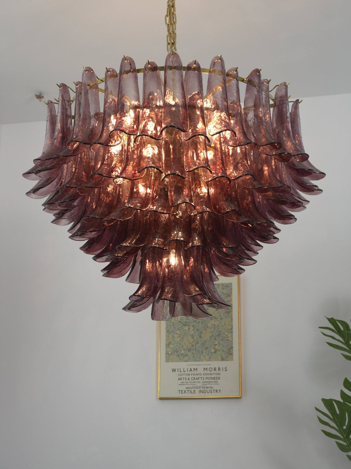 Designer Amethyst Bloom Chandelier - CasaraHouse