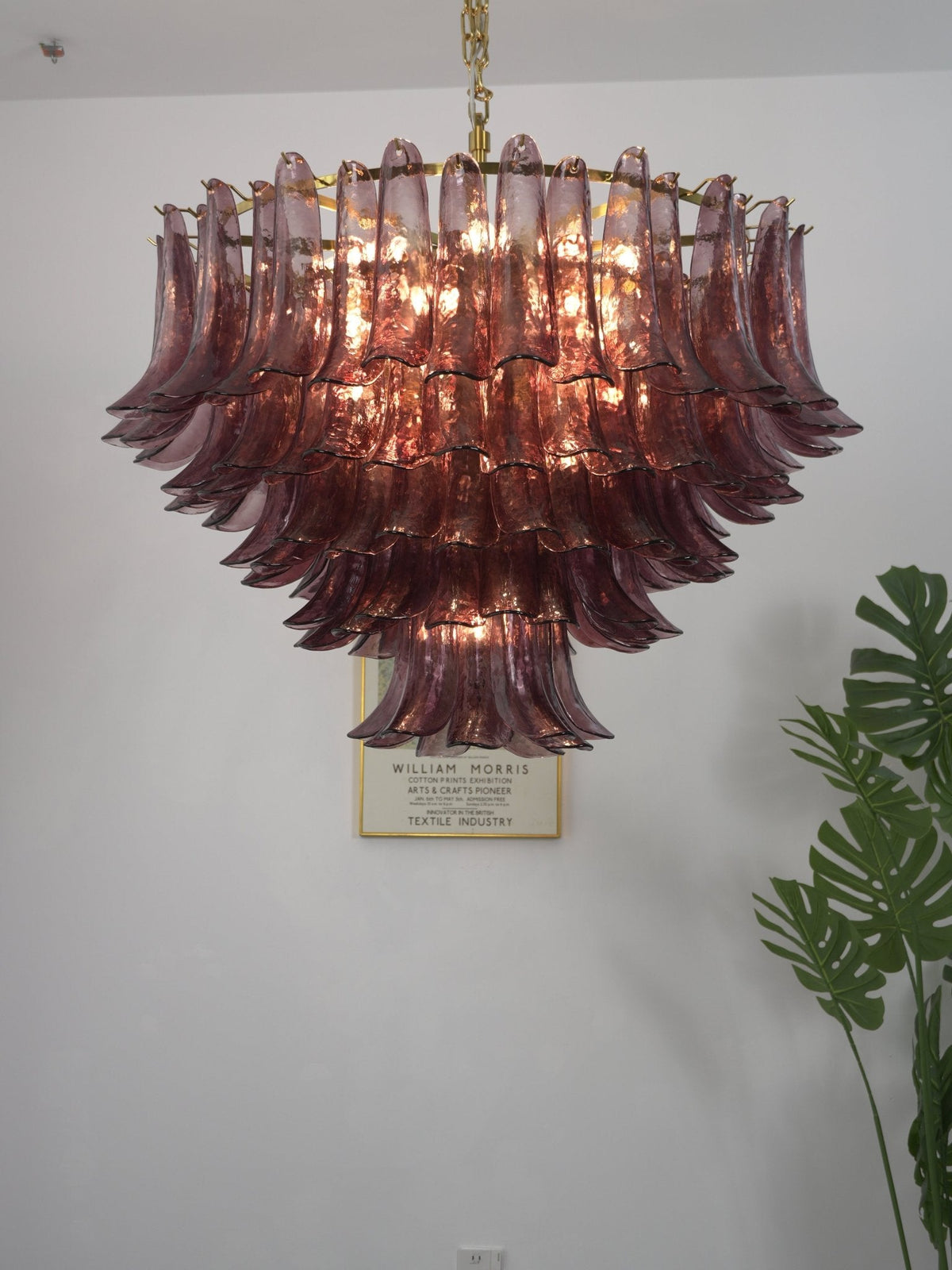 Designer Amethyst Bloom Chandelier - CasaraHouse