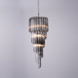 Dark Themed Cascading Rain Chandelier - CasaraHouse