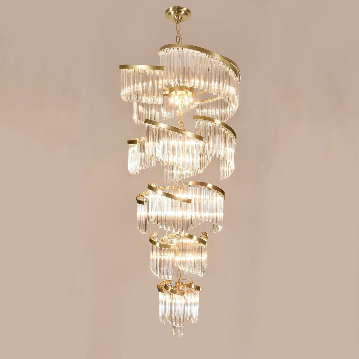Twin Palms Foyer Crystal Chandelier Main image