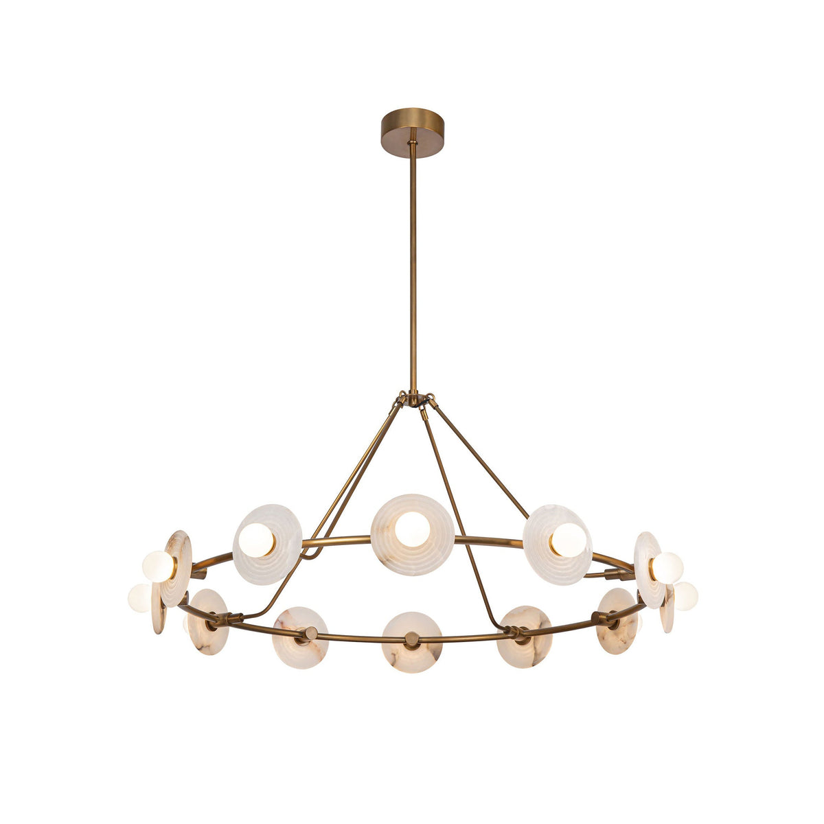 Dahlia Alabaster Chandelier