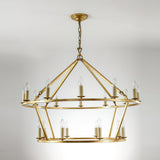 Designer Aurevon Grand Wheel Chandelier - CasaraHouse