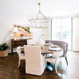 Designer Aurevon Grand Wheel Chandelier - CasaraHouse