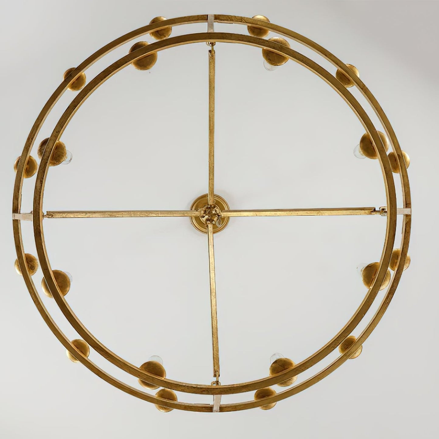 Designer Aurevon Grand Wheel Chandelier - CasaraHouse