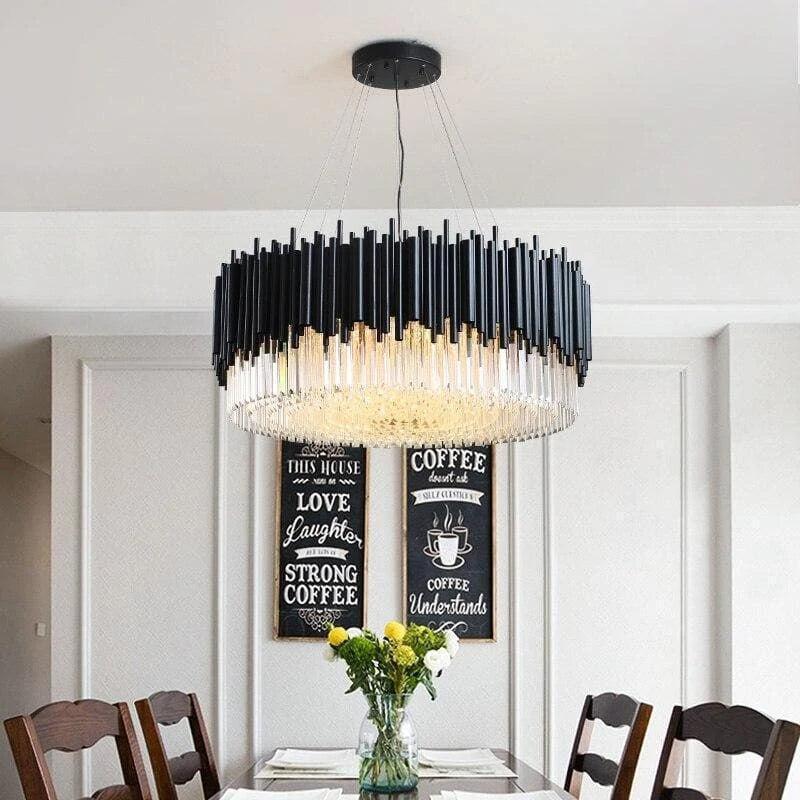 Deborah Modern Crystal Round Chandelier