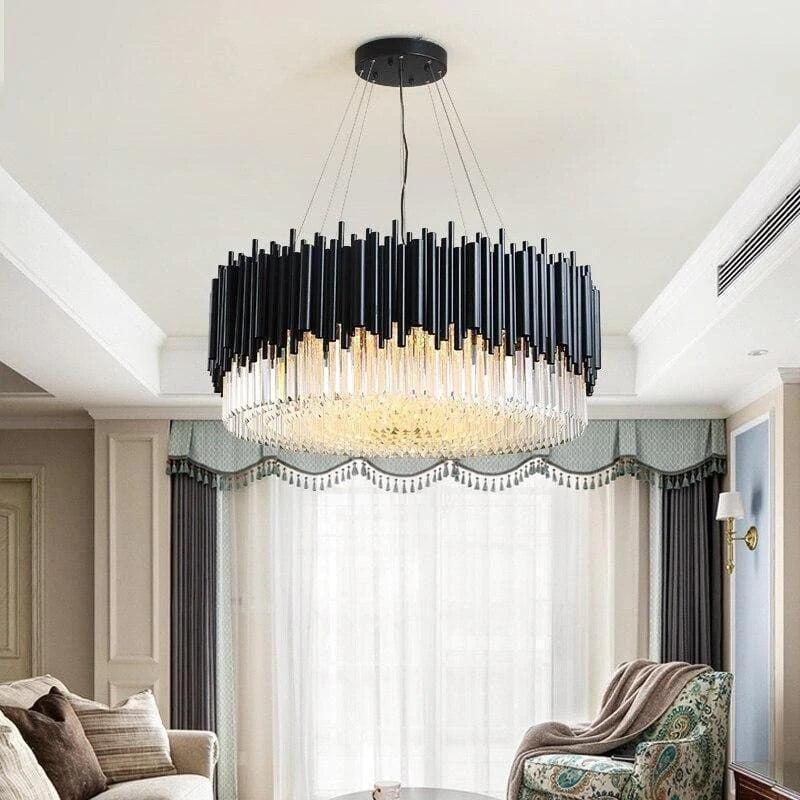 Deborah Modern Crystal Round Chandelier