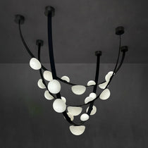 Dew Drops Alabaster Chandelier